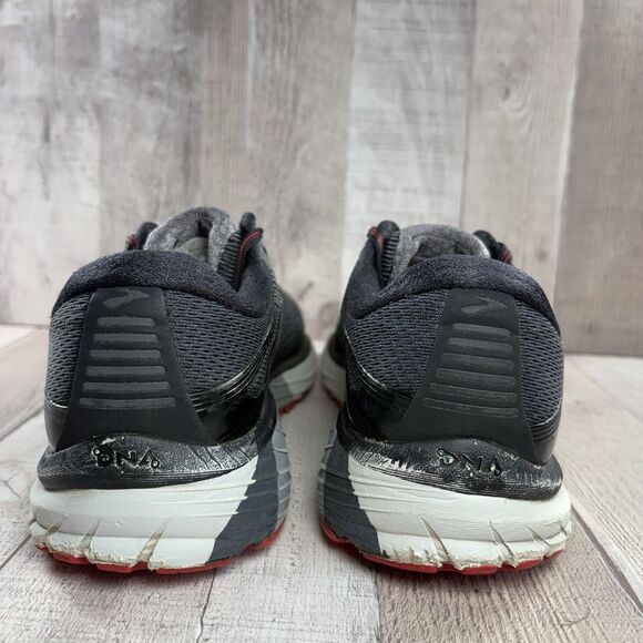 Brooks Adrenaline GTS 18 Men's Size 10 Running Shoes Athletic Sneakers Black - Picture 10 of 16